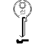 Schlüsselrohling AKR5 für ANKERSLOT, ANCHOR, ODA