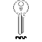 Schlüsselrohling AKR8 für ANKERSLOT, IVANA