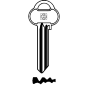 Schlüsselrohling ASS102R für ASSA 760PB