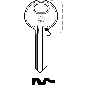 Schlüsselrohling ASS137 für ASSA 22401