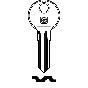Schlüsselrohling ASS187R für ASSA