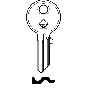 Schlüsselrohling BK11R für BKS