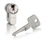 Double profile cylinder WILKA series "Carat S4" incl. security card - keyed alike locking