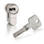 Double profile cylinder WILKA series "Carat S5" incl. security card (horizontal reversible dimple-key system)- keyed alike