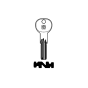 Silca Bohrmulden- / Schlüsselrohling IE14X für ISEO R11 in Messing