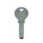  KESO 4000Ω  key with round shape (for purchase with KESO locks)