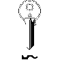 Schlüsselrohling LT2 für LITTO, ANKERSLOT