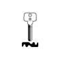 Silca dimple key blank MTK15R for MUL-T-LOCK (brass)
