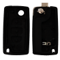 Flip key Shell with 3 buttons for Peugeot HU83
