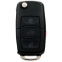 Flip key with 4 buttons for FORD 315 MHz