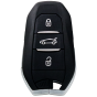 Keyless Schlüssel für Peugeot (433MHz)