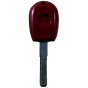Autoschlüssel ohne Transponder mit SIP6 Profil in rot für Alfa