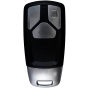 Car key with remote an HU66 emergency key for AUDI like 8S0959754M with black  side