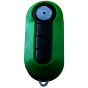 Klappschlüsselgehäuse für FIAT in grün