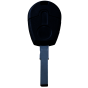 Car key shell for FIAT remotes without transponder