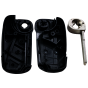Klappschlüssel Leerhülle mit 3 Tasten für neue FORD Modelle