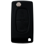 Flip key with 2 buttons for Peugeot (433 MHz)