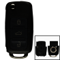 Flip key Shell with 3 Buttons and Head for VW/ SKODA / SEAT