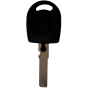 Car key for VW, AUDI, Seat, Skoda without transponder (HU66) with light