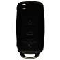 Flip key Shell with 3 Buttons and Head for VW/ SKODA / SEAT