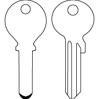Domestic Door Keys